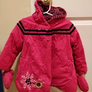 Catimini Snow Winter Jacket. Cute design good cond